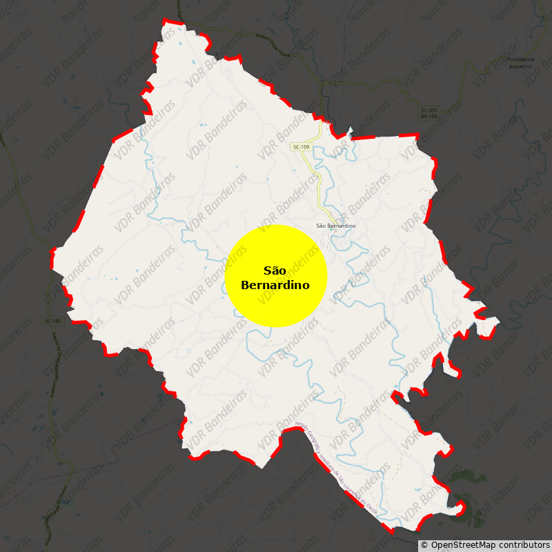 Imagem da Bandeira São Bernardino