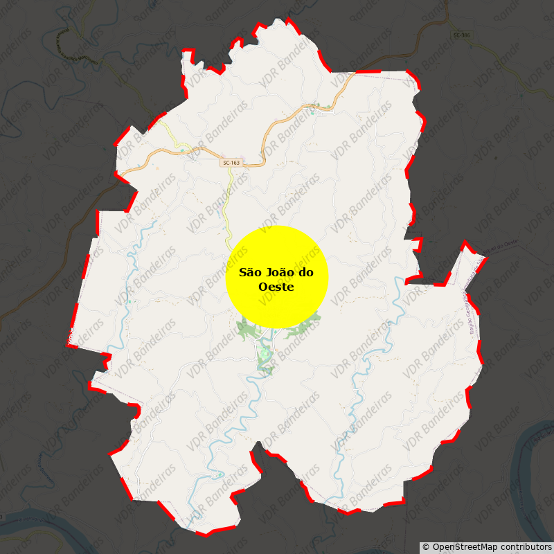 Imagem da Bandeira São João do Oeste