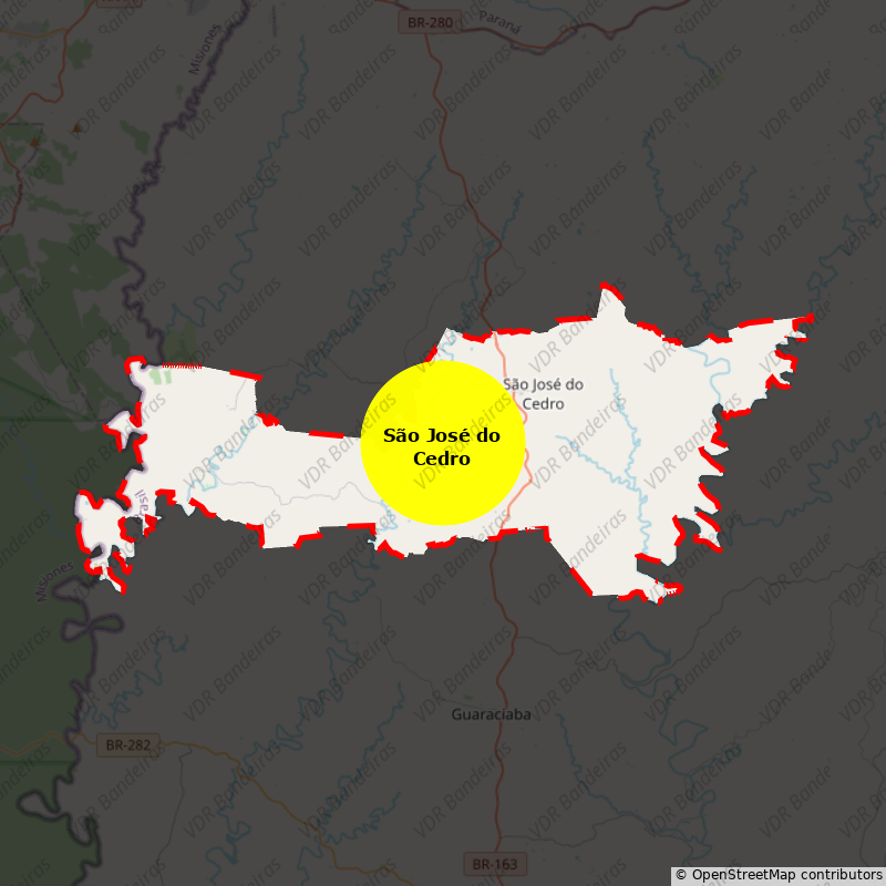Imagem da Bandeira São José do Cedro