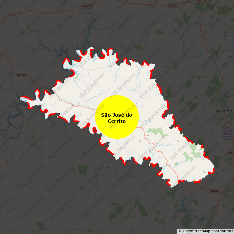 Imagem da Bandeira São José do Cerrito