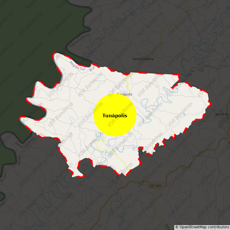 Imagem da Bandeira Tunápolis