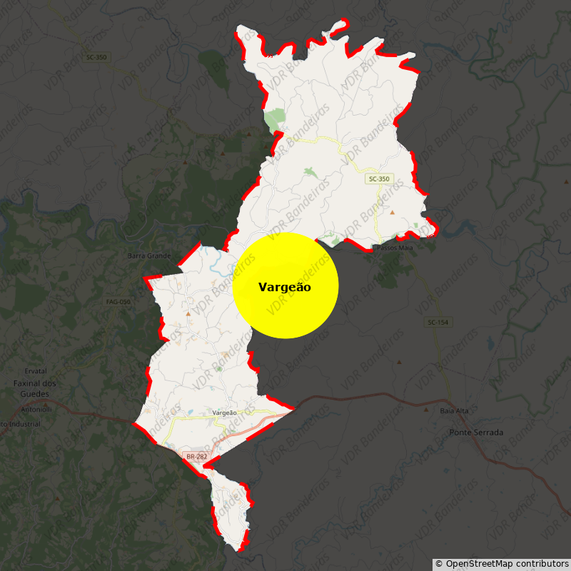 Imagem da Bandeira Vargeão