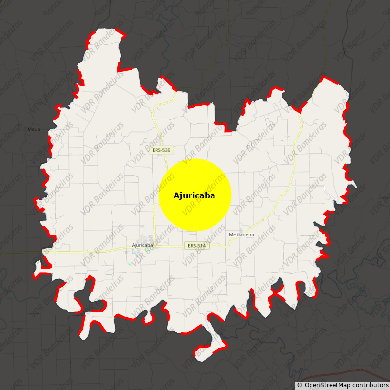 Imagem da Bandeira Ajuricaba