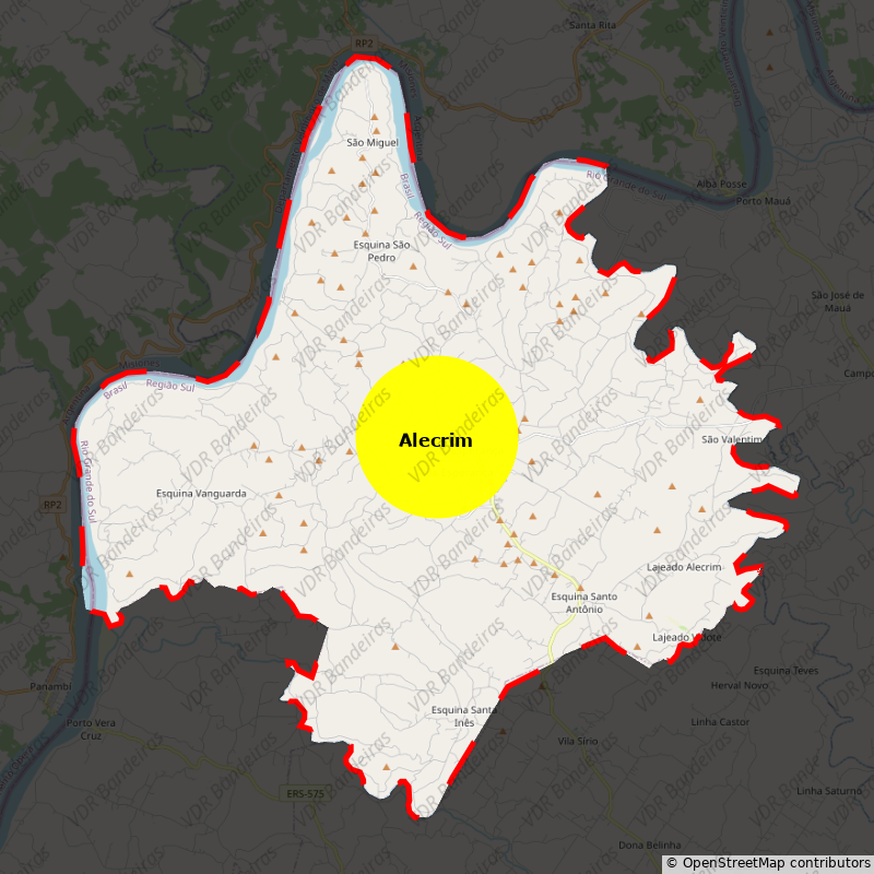 Imagem da Bandeira Alecrim