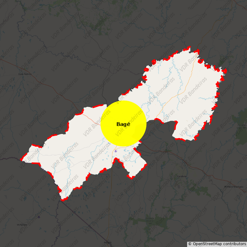 Imagem da Bandeira Bagé