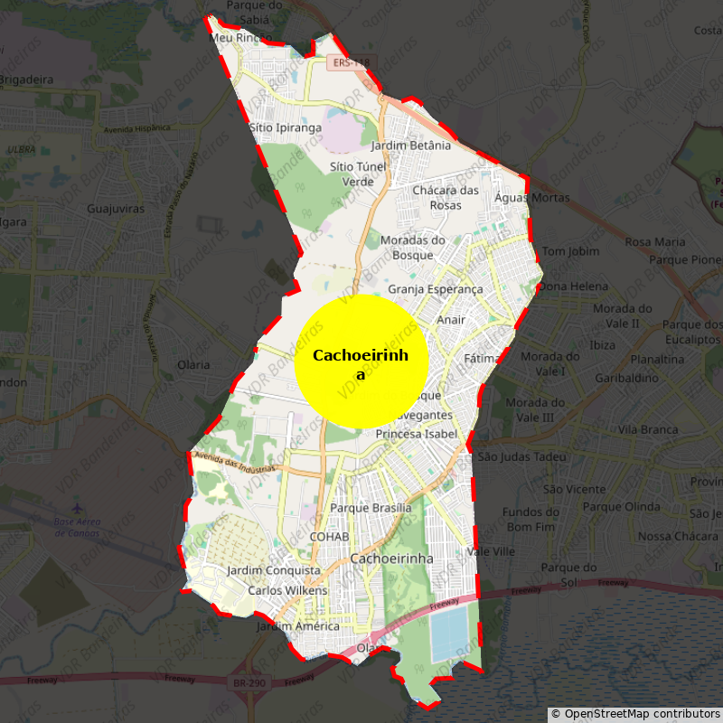 Imagem da Bandeira Cachoeirinha