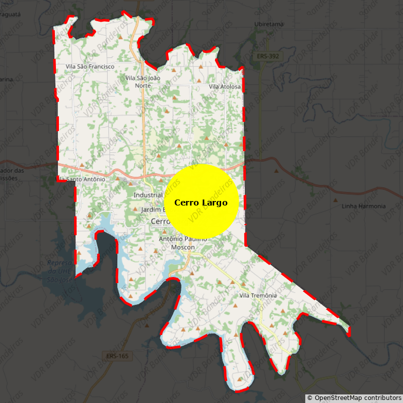 Imagem da Bandeira Cerro Largo