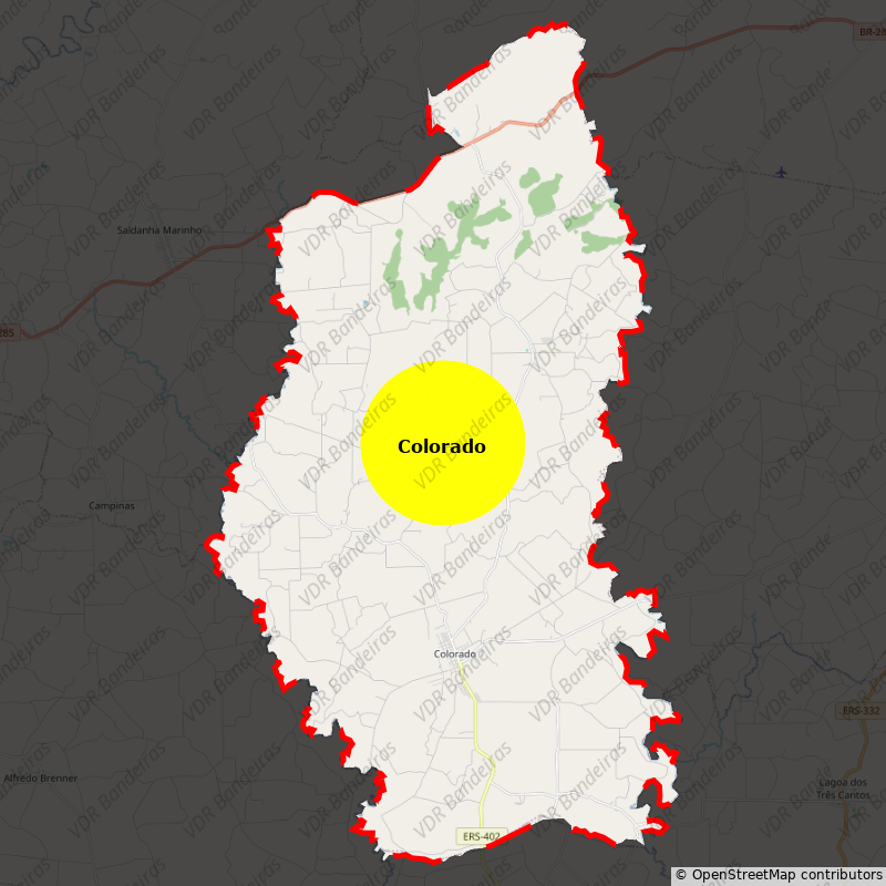 Imagem da Bandeira Colorado