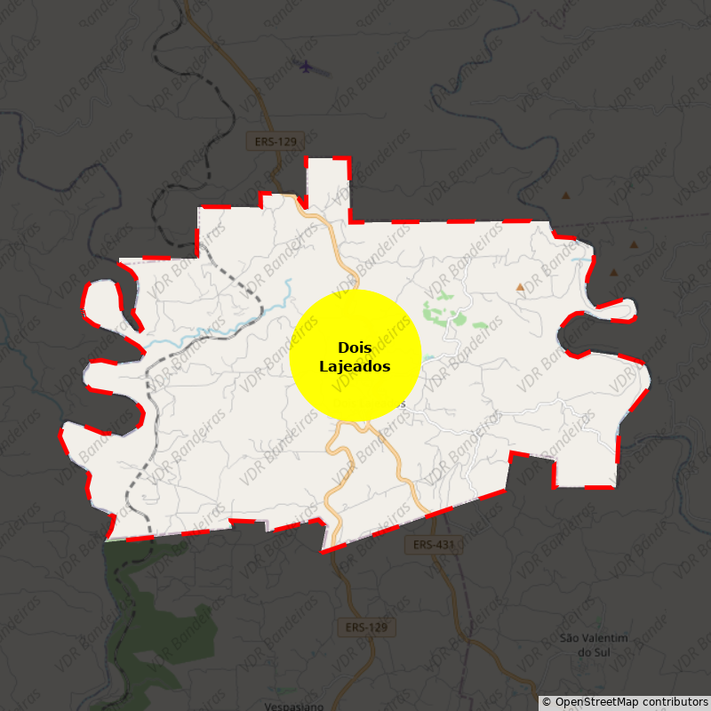 Imagem da Bandeira Dois Lajeados