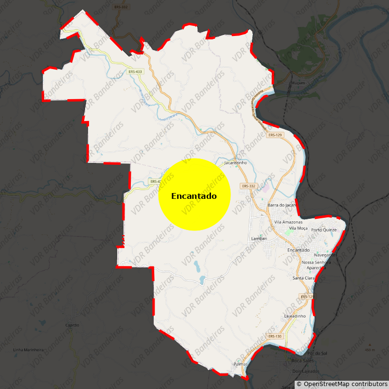 Imagem da Bandeira Encantado