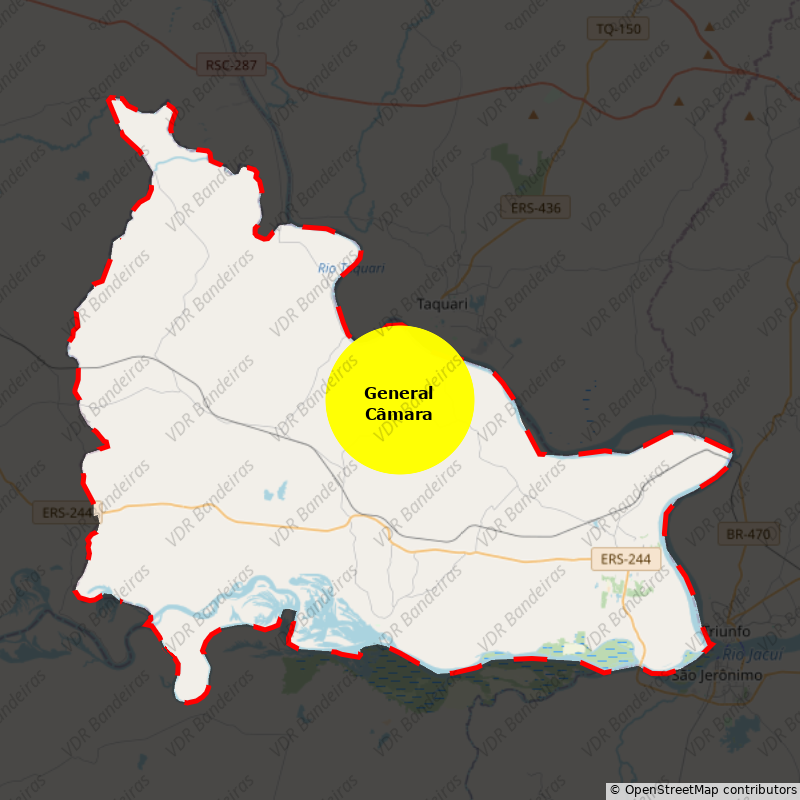 Imagem da Bandeira General Câmara