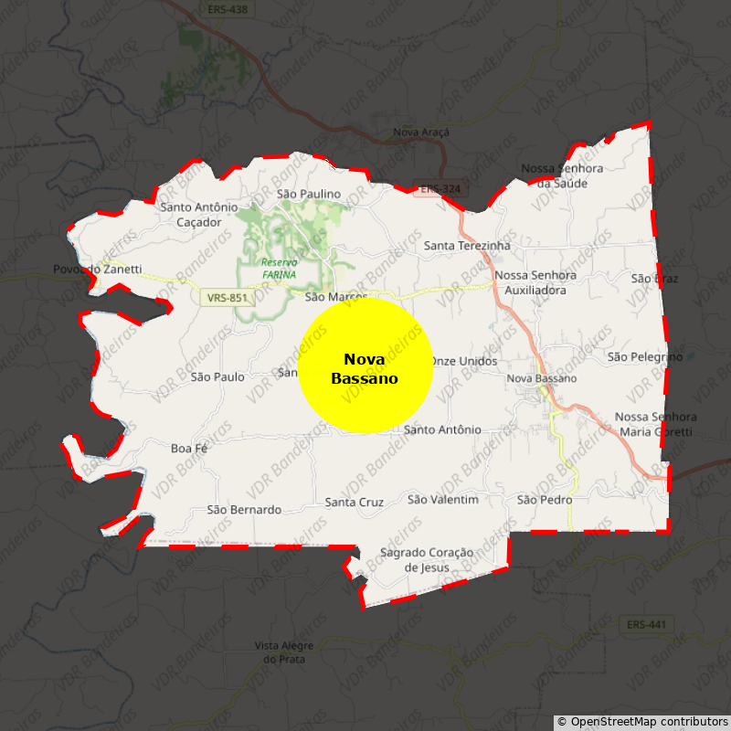 Imagem da Bandeira Nova Bassano