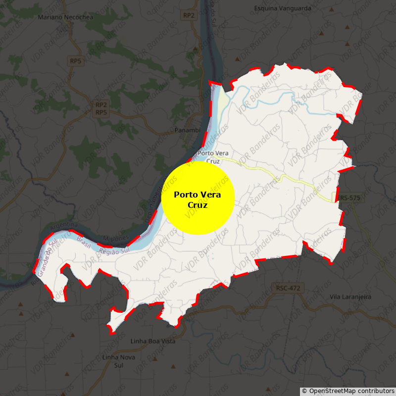 Imagem da Bandeira Porto Vera Cruz