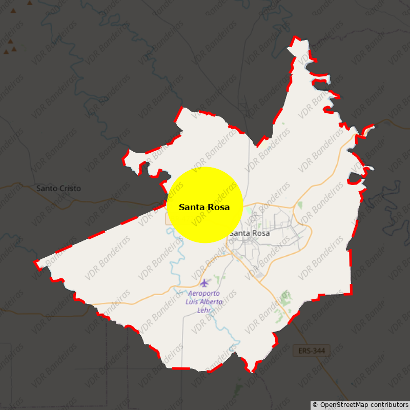 Imagem da Bandeira Santa Rosa
