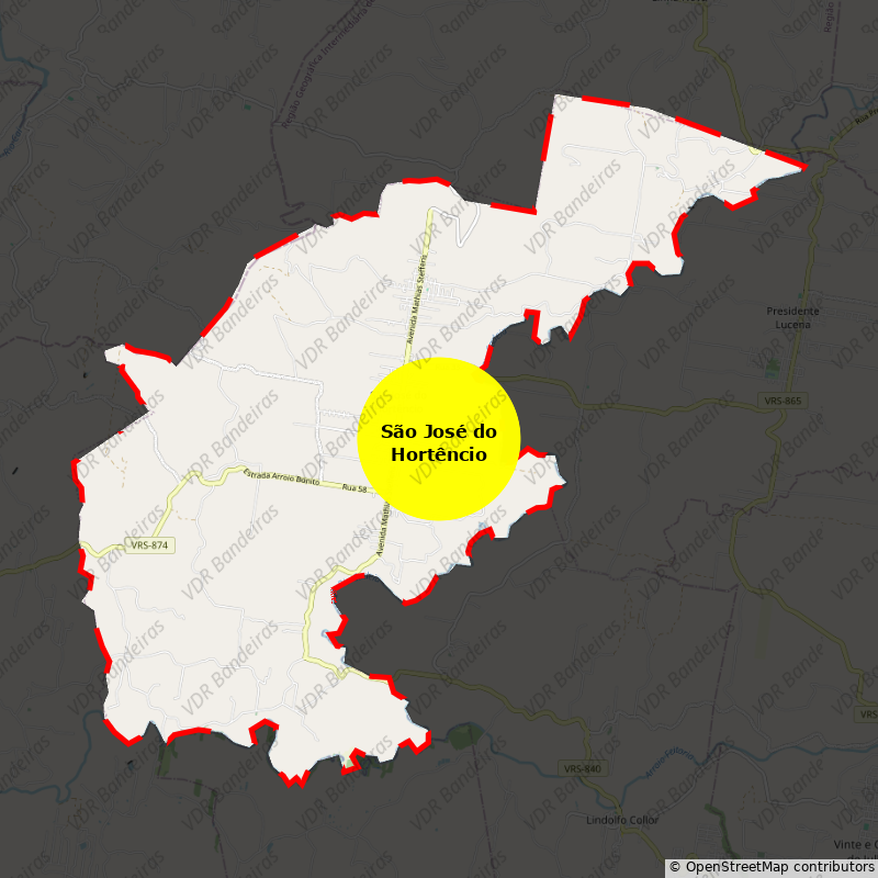 Imagem da Bandeira São José do Hortêncio