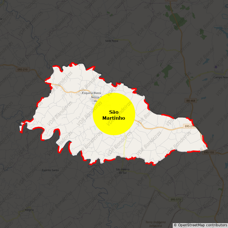 Imagem da Bandeira São Martinho