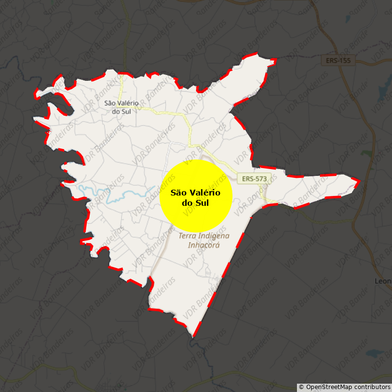 Imagem da Bandeira São Valério do Sul