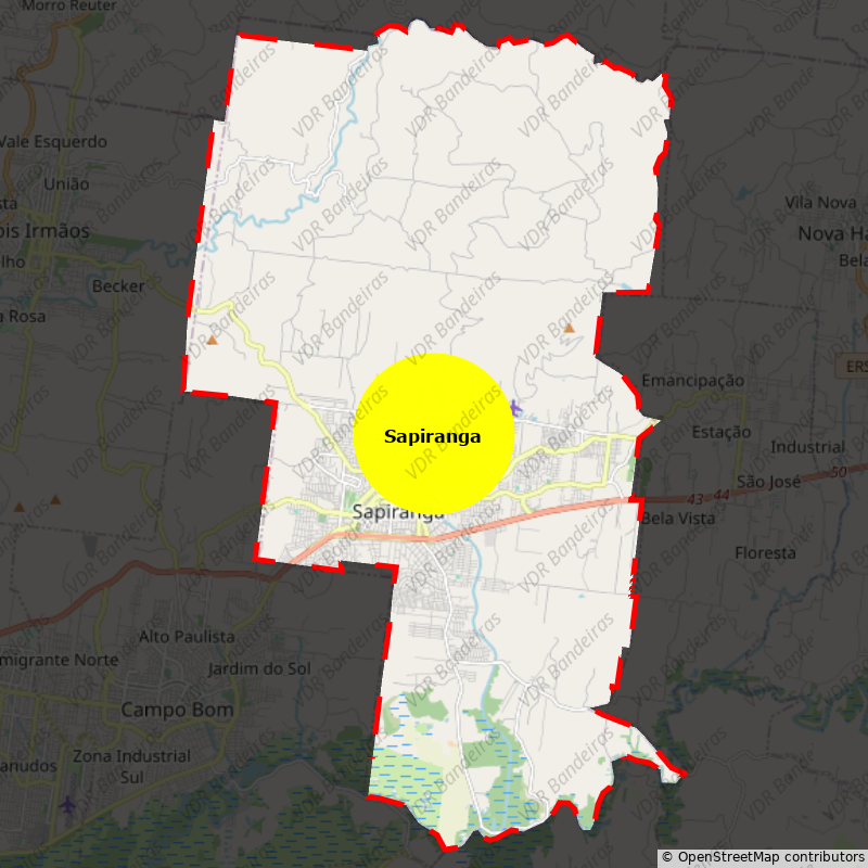 Imagem da Bandeira Sapiranga