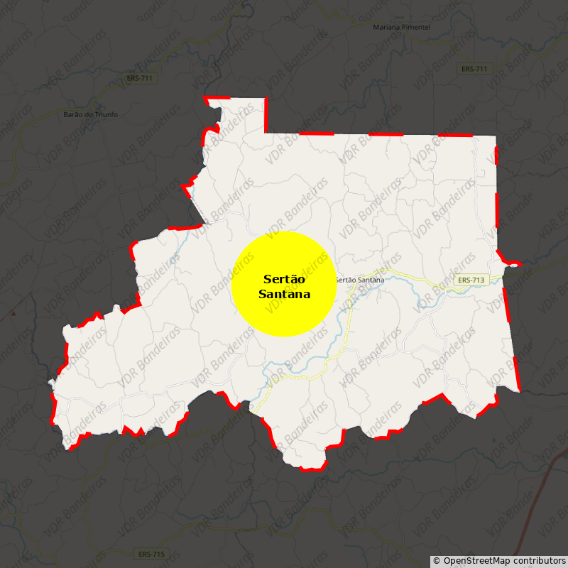 Imagem da Bandeira Sertão Santana