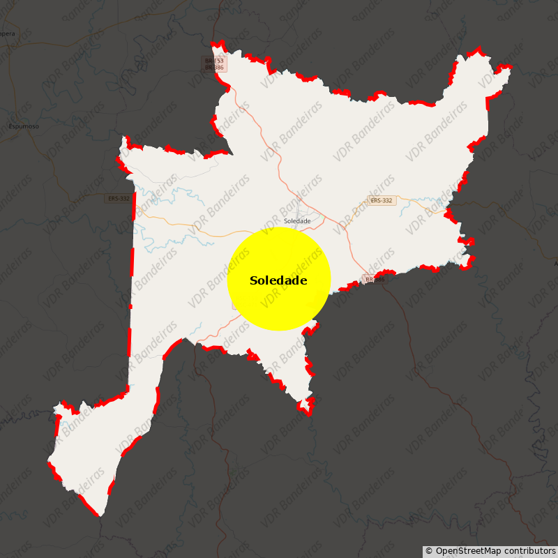 Imagem da Bandeira Soledade