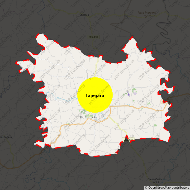 Imagem da Bandeira Tapejara