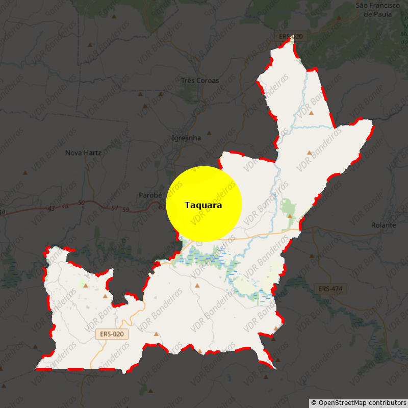 Imagem da Bandeira Taquara