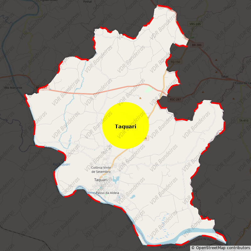 Imagem da Bandeira Taquari