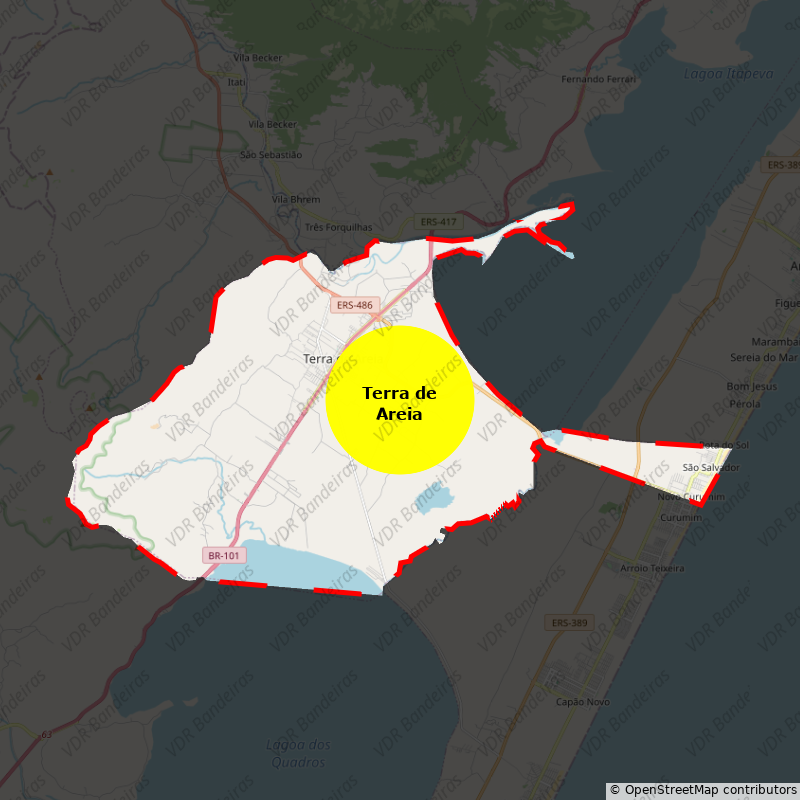 Imagem da Bandeira Terra de Areia
