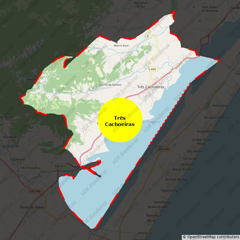 Imagem da Bandeira Três Cachoeiras