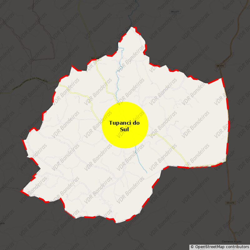 Imagem da Bandeira Tupanci do Sul