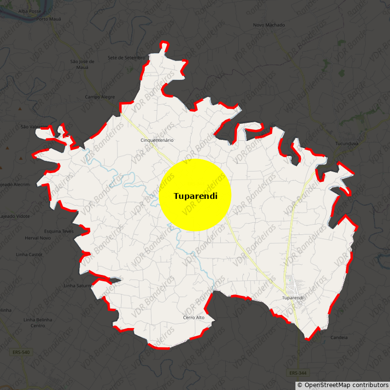 Imagem da Bandeira Tuparendi