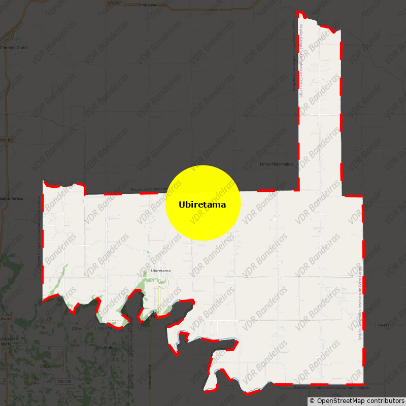 Imagem da Bandeira Ubiretama