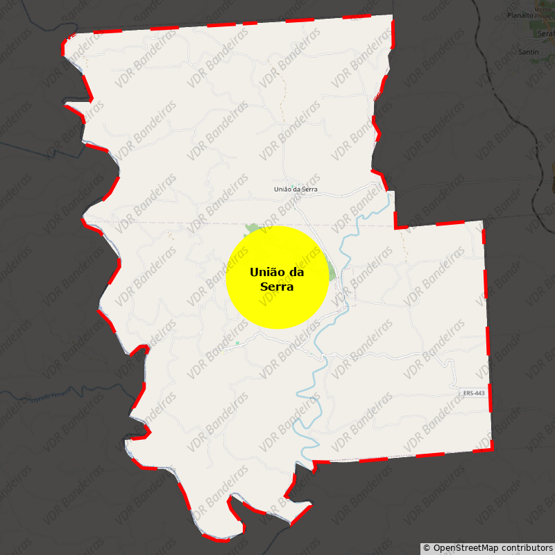 Imagem da Bandeira União da Serra