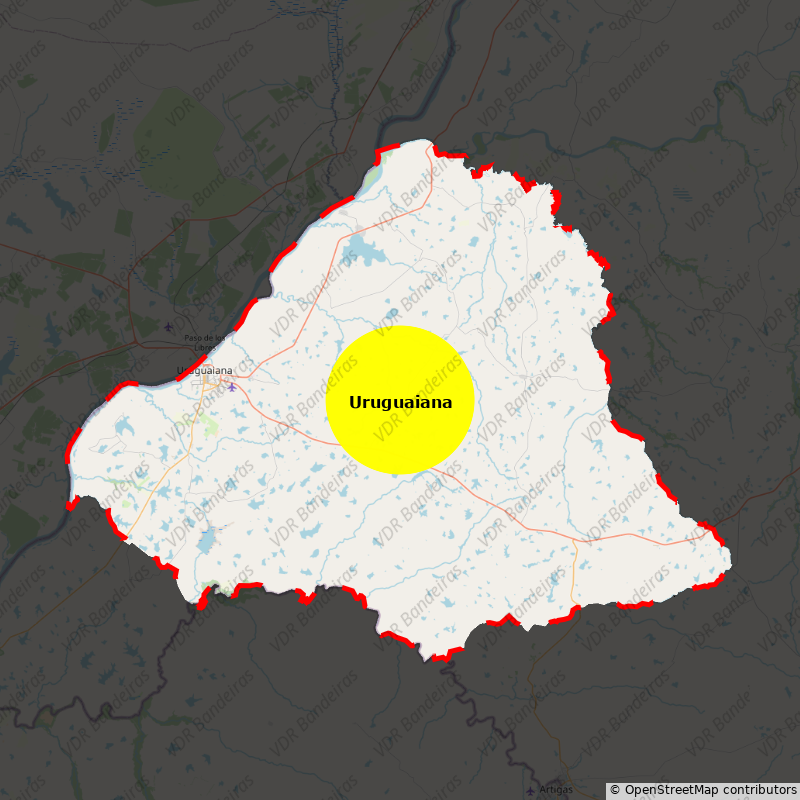 Imagem da Bandeira Uruguaiana