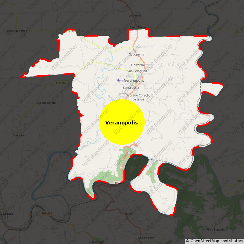 Imagem da Bandeira Veranópolis
