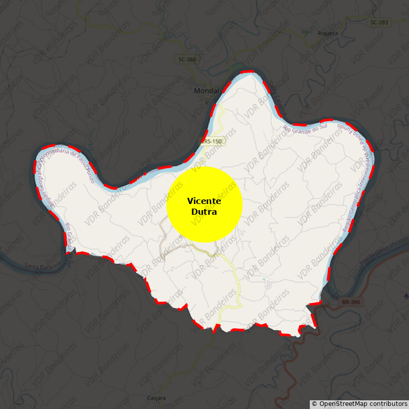 Imagem da Bandeira Vicente Dutra