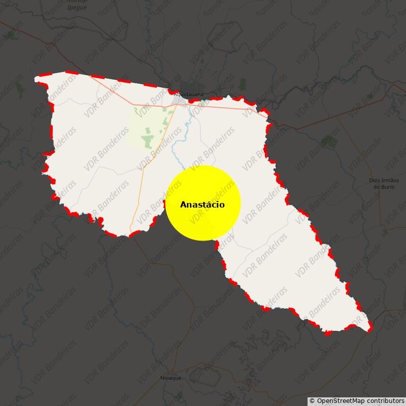 Imagem da Bandeira Anastácio