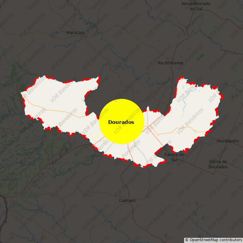 Imagem da Bandeira Dourados