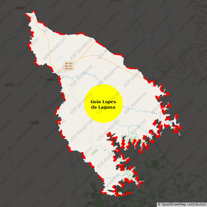Imagem da Bandeira Guia Lopes da Laguna