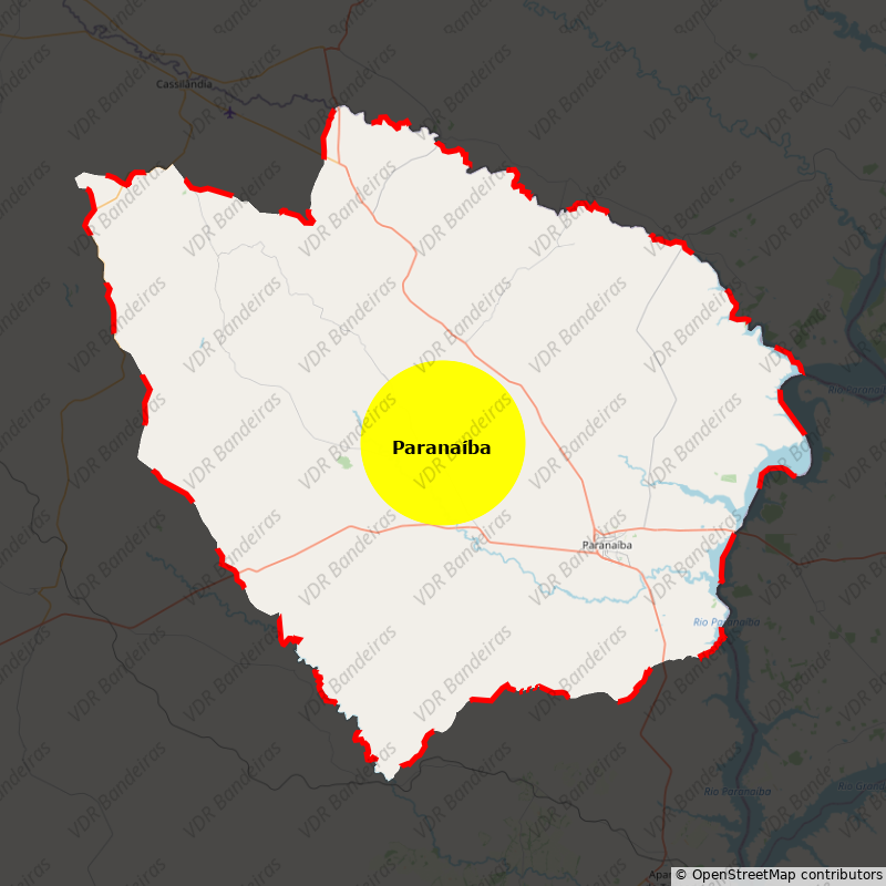 Imagem da Bandeira Paranaíba