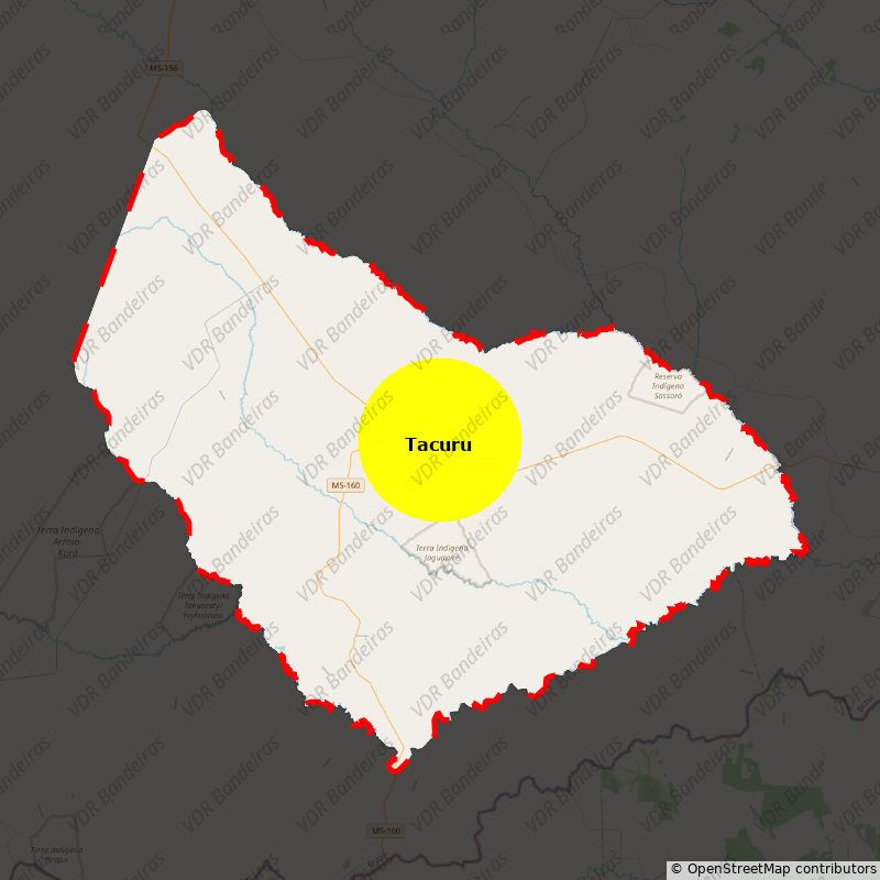 Imagem da Bandeira Tacuru