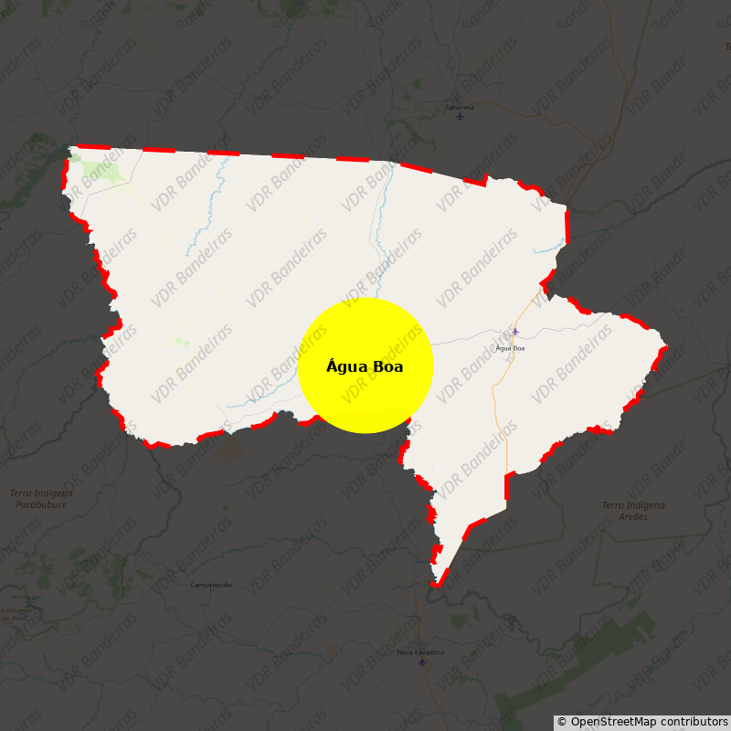 Imagem da Bandeira Água Boa