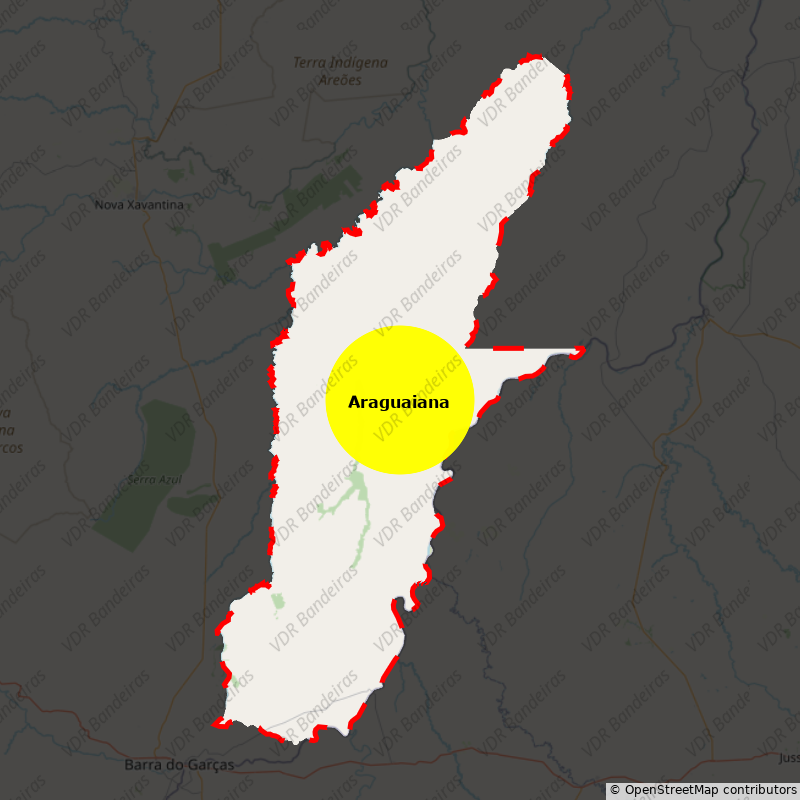 Imagem da Bandeira Araguaiana