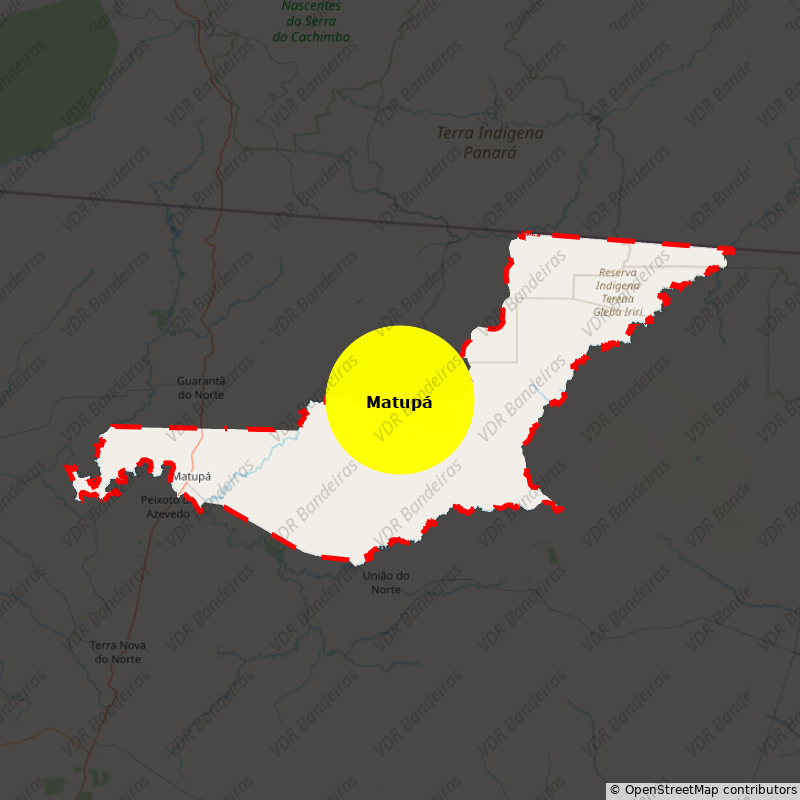 Imagem da Bandeira Matupá