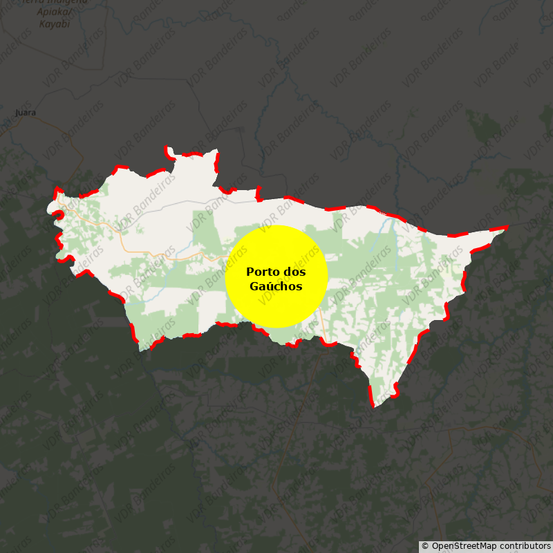 Imagem da Bandeira Porto dos Gaúchos