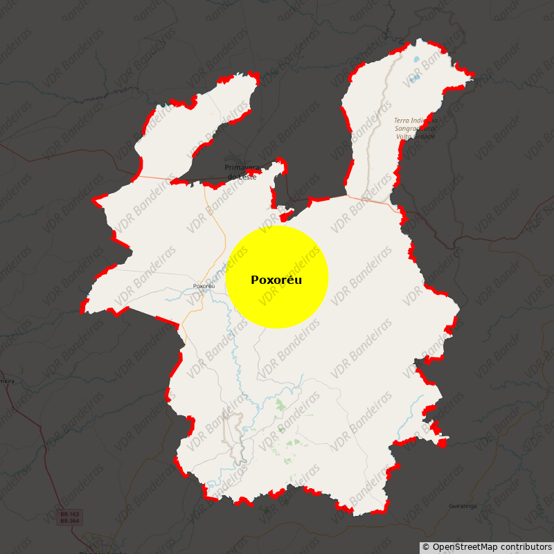 Imagem da Bandeira Poxoréu