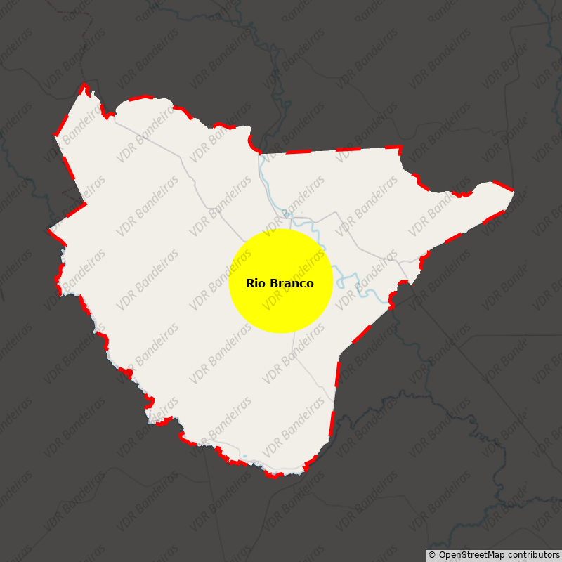 Imagem da Bandeira Rio Branco