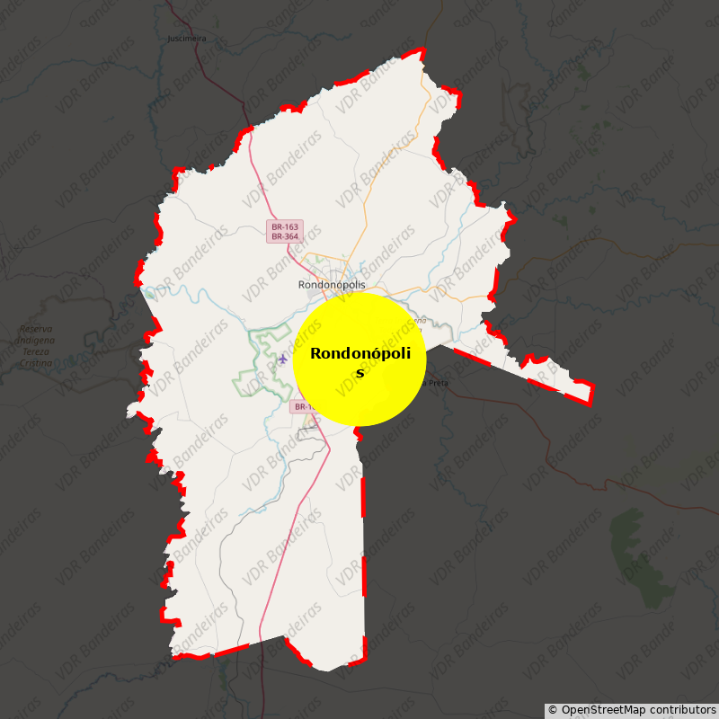 Imagem da Bandeira Rondonópolis