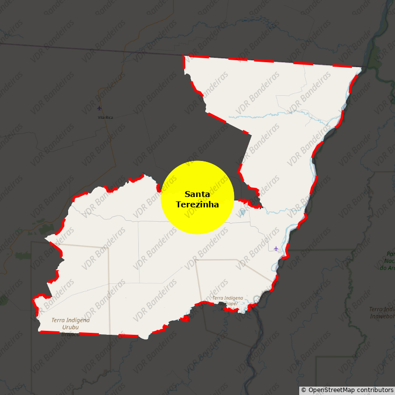 Imagem da Bandeira Santa Terezinha