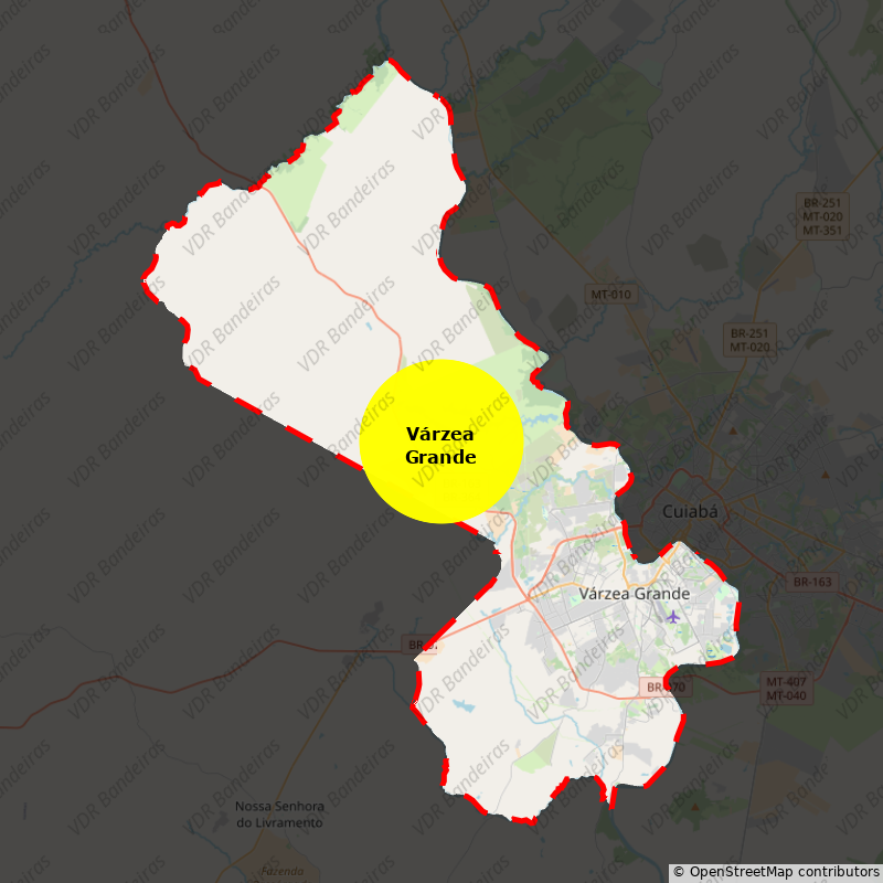 Imagem da Bandeira Várzea Grande